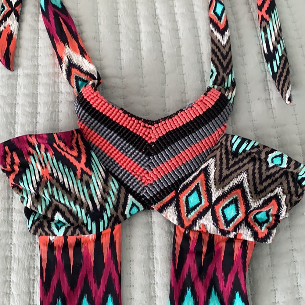 OndadeMar multicolor cut out one piece Brazilian bikini - Picture 3 of 8